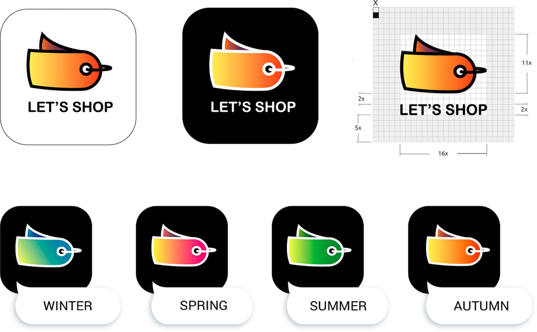 Кейс: разработка нейминга, позиционирования, логотипа и сайта для Let's Shop — Rubarb - Изображение - 4