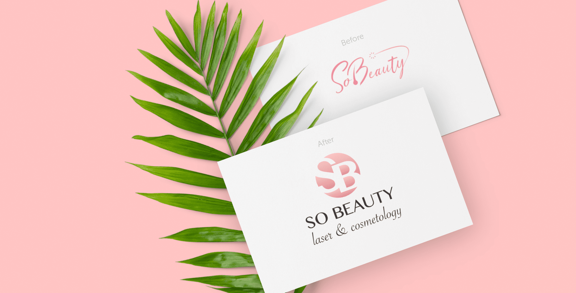 Кейс: разработка  фирменного стиля, ребрендинг логотипа,  сайт для So Beauty — Rubarb - Изображение - 2
