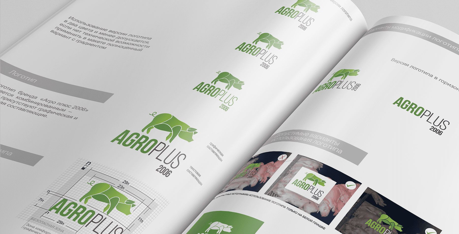 Кейс: розробка логотипу, лендінгу та брендінг для Агроплюс 2006 — Rubarb - Зображення - 3