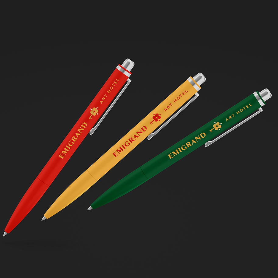 Розробка логотипа та брендбука для Emigrand Art Hotel — Rubarb - Зображення - 5